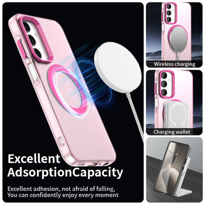 MagSafe pouzdro pro Samsung Galaxy A25 A256, Techsuit, CandyCase, Růžová