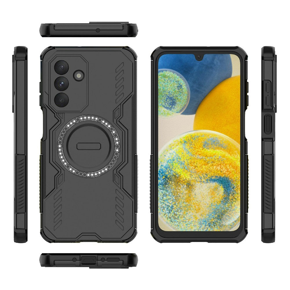 MagSafe pouzdro pro Samsung Galaxy A26 A266, Techsuit, ArmorMag, černé