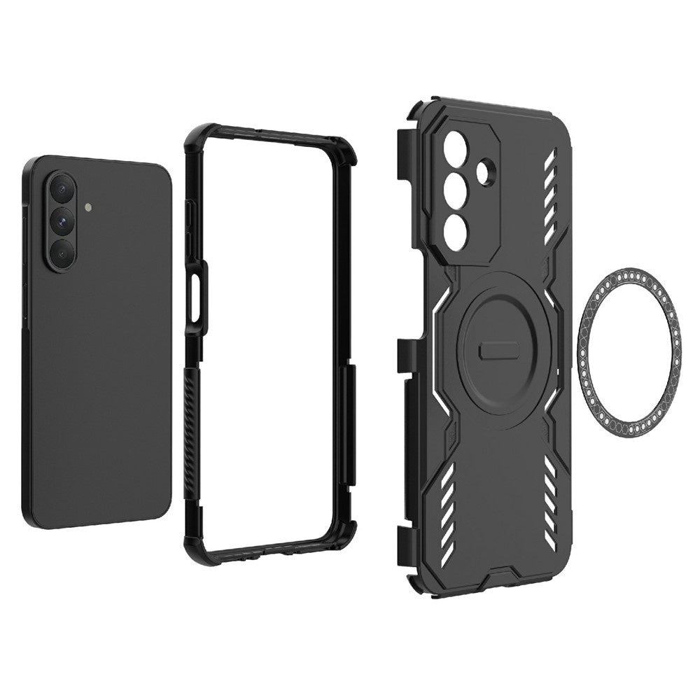 MagSafe pouzdro pro Samsung Galaxy A26 A266, Techsuit, ArmorMag, černé