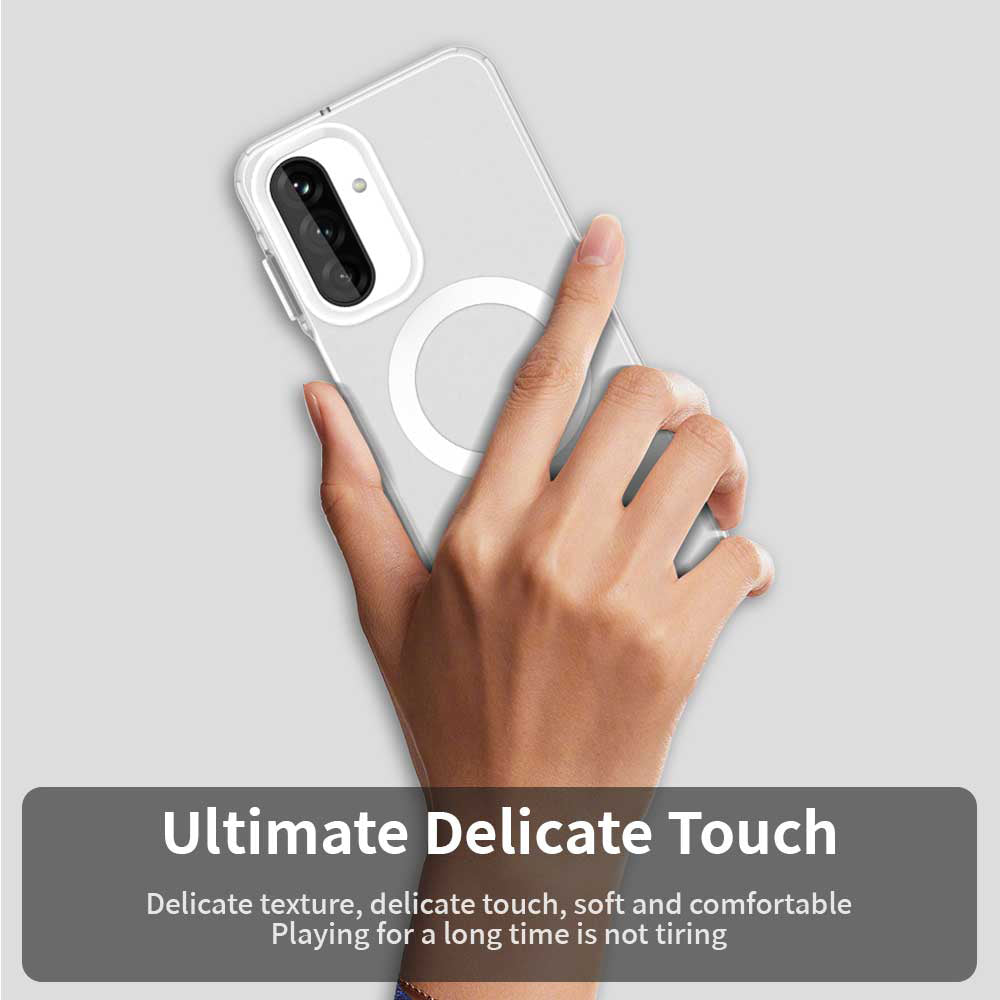 MagSafe pouzdro pro Samsung Galaxy A26 A266, Techsuit, CandyCase, bílé