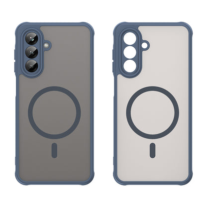 MagSafe pouzdro pro Samsung Galaxy A26 A266, Techsuit, HaloFrost II, Tmavě modrá