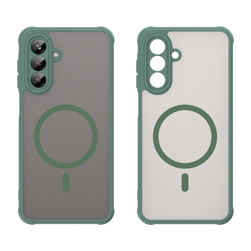 MagSafe pouzdro pro Samsung Galaxy A26 A266, Techsuit, HaloFrost II, Zelené