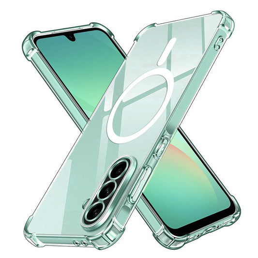 MagSafe pouzdro pro Samsung Galaxy A26 A266, Techsuit, nárazuvzdorné, průhledné