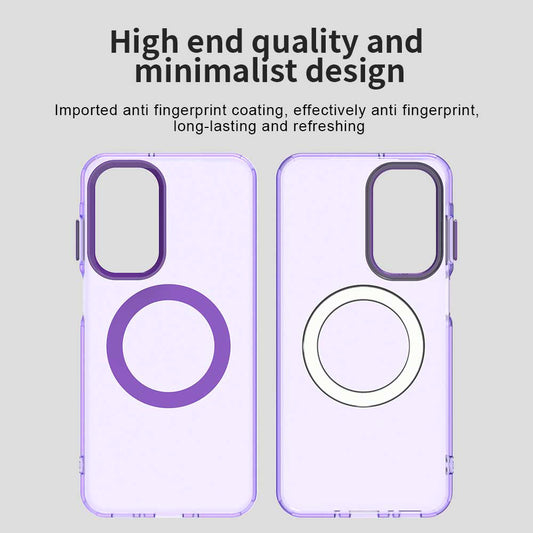 MagSafe pouzdro pro Samsung Galaxy A27 5G, Techsuit, CandyCase, Fialová