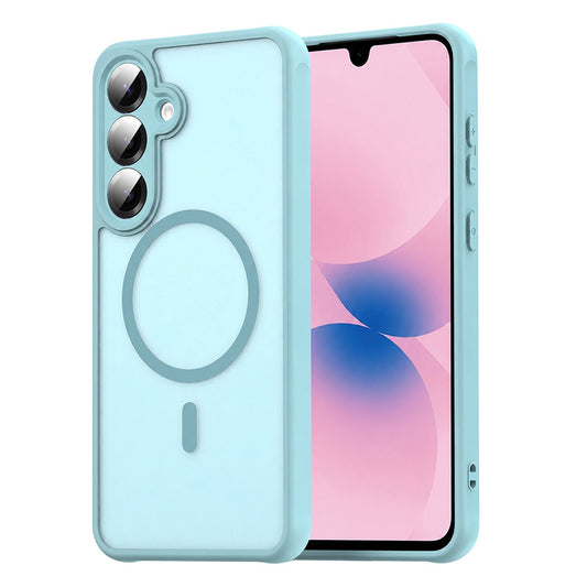 MagSafe pouzdro pro Samsung Galaxy A27 5G, Techsuit, HaloFrost II, Světle zelená