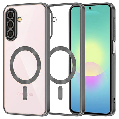MagSafe pouzdro pro Samsung Galaxy A27 5G, Techsuit, Luxury Crystal, černé