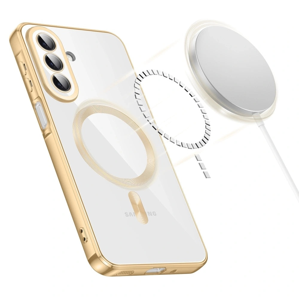 MagSafe pouzdro pro Samsung Galaxy A27 5G, Techsuit, Luxury Crystal, černé