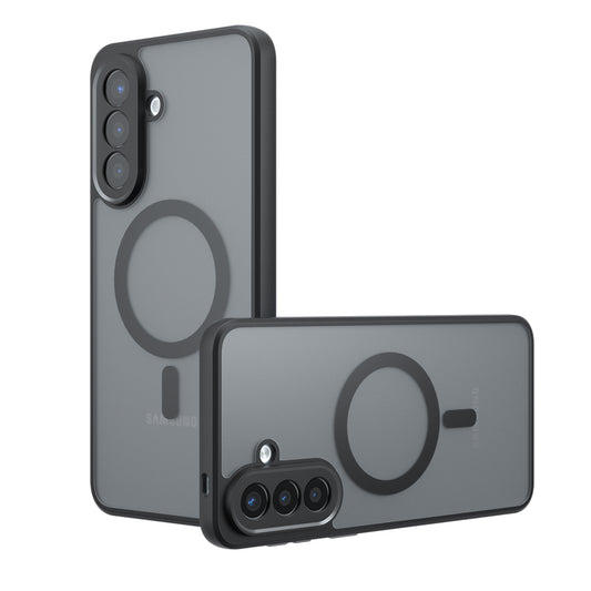 MagSafe pouzdro pro Samsung Galaxy A27 5G, Techsuit, PureFrost, Černá saténová