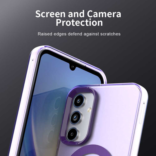 MagSafe pouzdro pro Samsung Galaxy A35 5G A356, Techsuit, CandyCase, Fialová