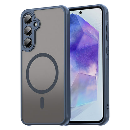 MagSafe pouzdro pro Samsung Galaxy A35 5G A356, Techsuit, HaloFrost II, Tmavě modrá