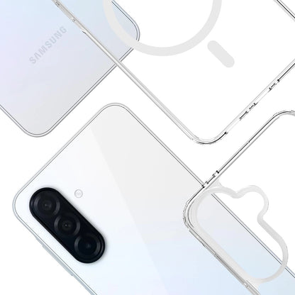 MagSafe Case for Samsung Galaxy A36 A366, 3MK, Armor MagCase, Transparent