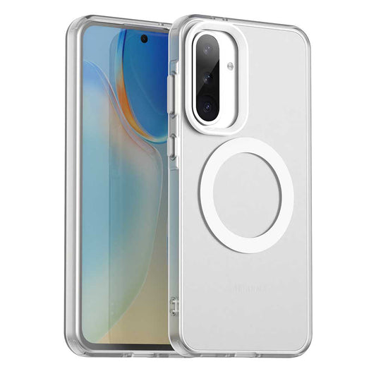 MagSafe pouzdro pro Samsung Galaxy A36 A366, Techsuit, CandyCase, Bílé