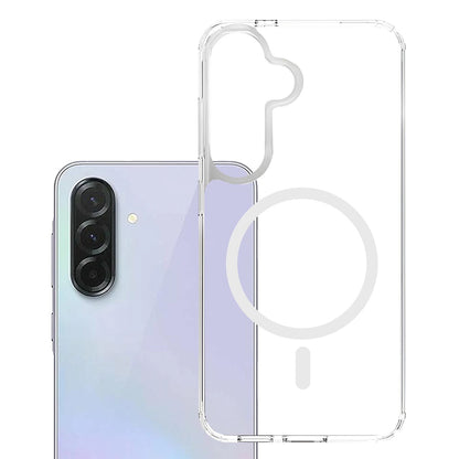 Pouzdro MagSafe pro Samsung Galaxy A37 5G, 3MK, Armor MagCase, Průhledné