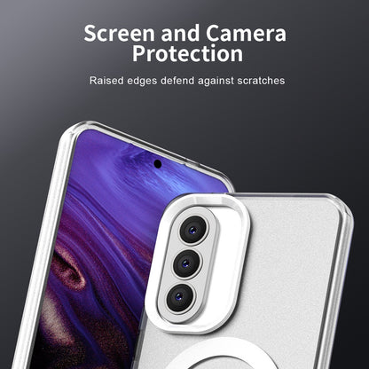 MagSafe Case for Samsung Galaxy A37 5G, Techsuit, CandyCase, White