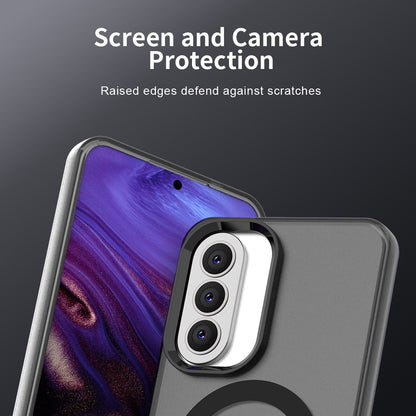 Pouzdro MagSafe pro Samsung Galaxy A37 5G, Techsuit, CandyCase, Černá