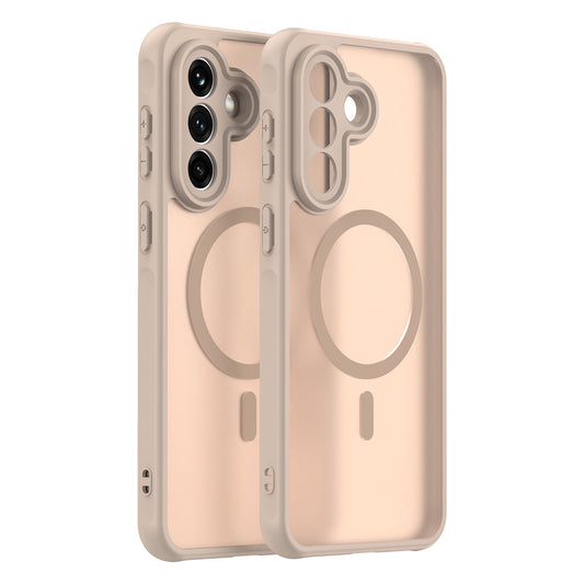 Pouzdro MagSafe pro Samsung Galaxy A37 5G, Techsuit, HaloFrost II, Zlaté