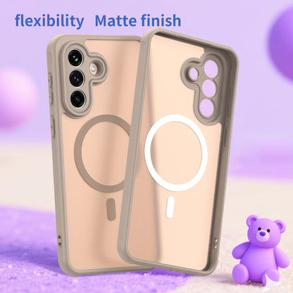 MagSafe Case for Samsung Galaxy A37 5G, Techsuit, HaloFrost II, Gold