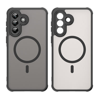 MagSafe Case for Samsung Galaxy A37 5G, Techsuit, HaloFrost II, Black