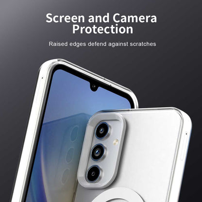 MagSafe pouzdro pro Samsung Galaxy A55 5G A556, Techsuit, CandyCase, bílé