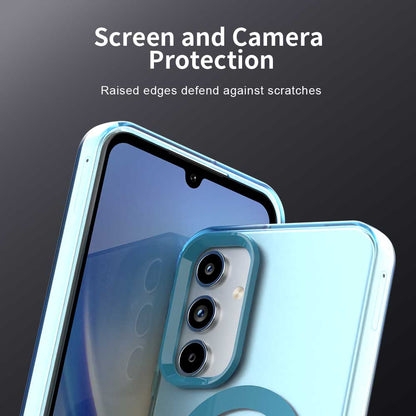 MagSafe pouzdro pro Samsung Galaxy A55 5G A556, Techsuit, CandyCase, Modrá