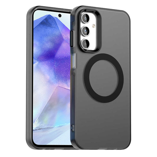 MagSafe pouzdro pro Samsung Galaxy A55 5G A556, Techsuit, CandyCase, černé