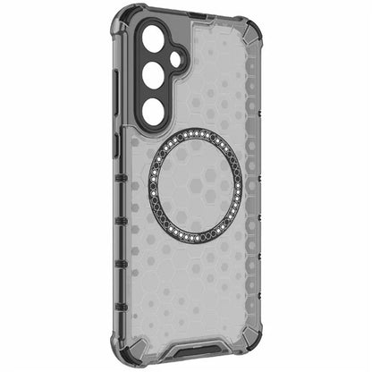 MagSafe pouzdro pro Samsung Galaxy A55 5G A556, Techsuit, HoneyComb Shield, černé