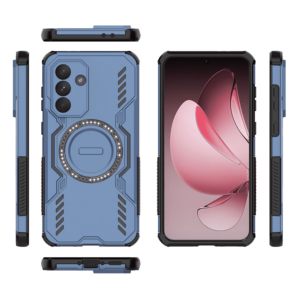 MagSafe pouzdro pro Samsung Galaxy A56 A566, Techsuit, ArmorMag, modré