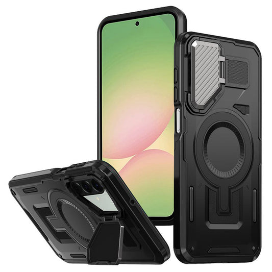MagSafe pouzdro pro Samsung Galaxy A56 A566, Techsuit, CamVault, černé