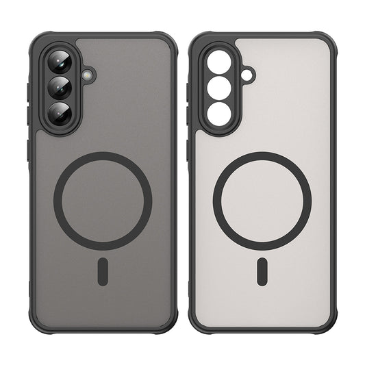 MagSafe pouzdro pro Samsung Galaxy A56 A566, Techsuit, HaloFrost II, černé