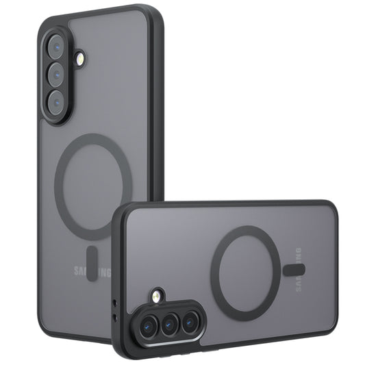 MagSafe pouzdro pro Samsung Galaxy A56 A566, Techsuit, PureFrost, Černé