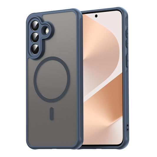 Pouzdro MagSafe pro Samsung Galaxy A57 5G, Techsuit, HaloFrost II, Námořnická modř