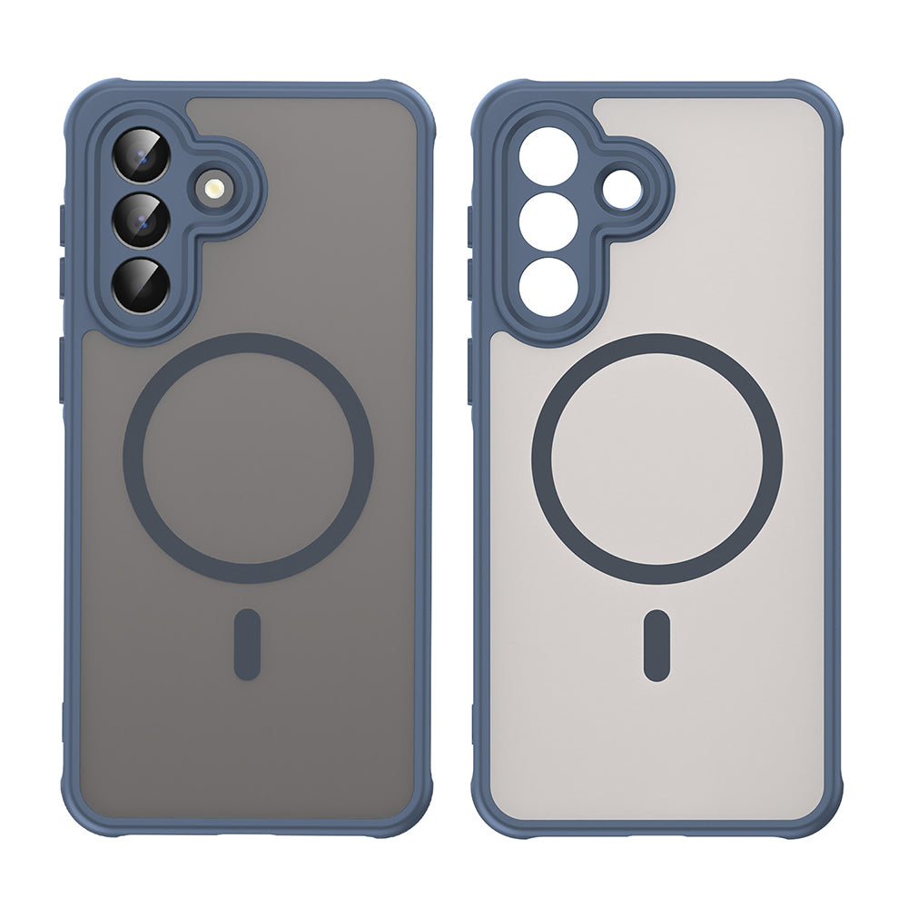 Pouzdro MagSafe pro Samsung Galaxy A57 5G, Techsuit, HaloFrost II, Námořnická modř