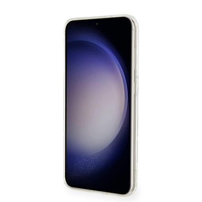 Pouzdro MagSafe pro Samsung Galaxy S23+ S916, Karl Lagerfeld, IML Ikonik Karl, Průhledné