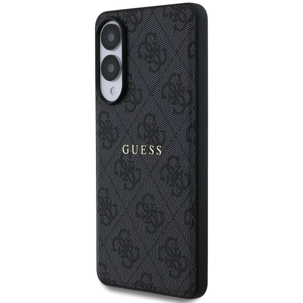 Pouzdro MagSafe pro Samsung Galaxy S25 Edge S937, Guess, 4G Ring Classic Logo, Černá