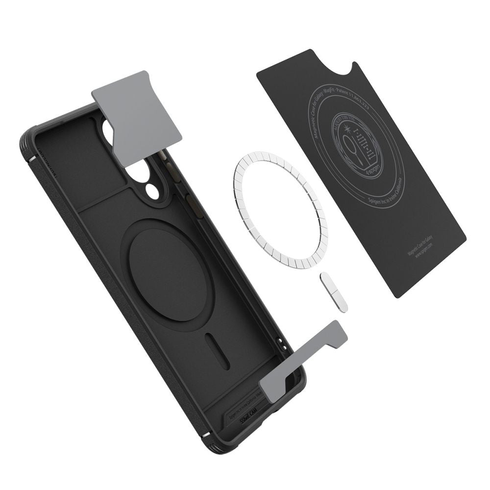 Pouzdro MagSafe pro Samsung Galaxy S25 Edge S937, Spigen, Core Armor, Matně černé ACS09406