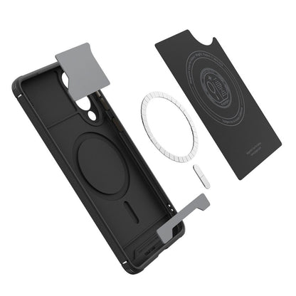 Pouzdro MagSafe pro Samsung Galaxy S25 Edge S937, Spigen, Core Armor, Matně černé ACS09406