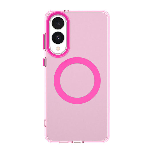 MagSafe pouzdro pro Samsung Galaxy S25 Edge S937, Techsuit, CandyCase, růžové