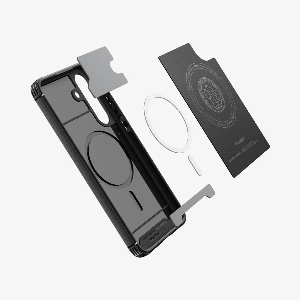 Pouzdro MagSafe pro Samsung Galaxy S25 FE, Spigen, Core Armor, Matně černé ACS10021