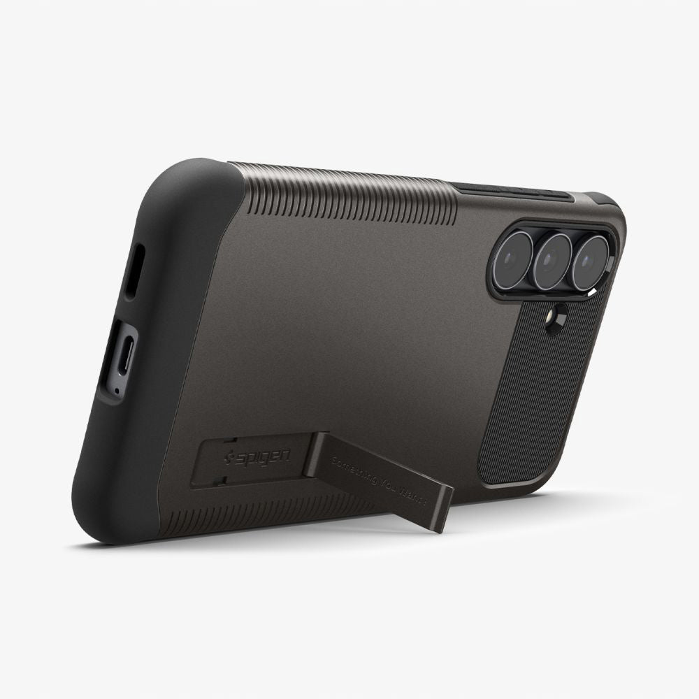 Pouzdro MagSafe pro Samsung Galaxy S25 FE, Spigen, Slim Armor, Šedé ACS10230