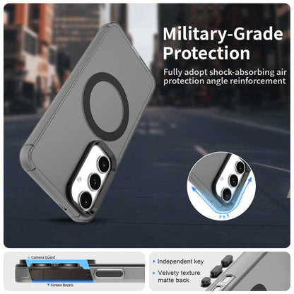 MagSafe pouzdro pro Samsung Galaxy S25+ S936 / S24+ S926, Techsuit, CandyCase, Černá