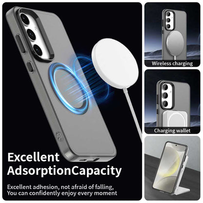 MagSafe pouzdro pro Samsung Galaxy S25+ S936 / S24+ S926, Techsuit, CandyCase, Černá