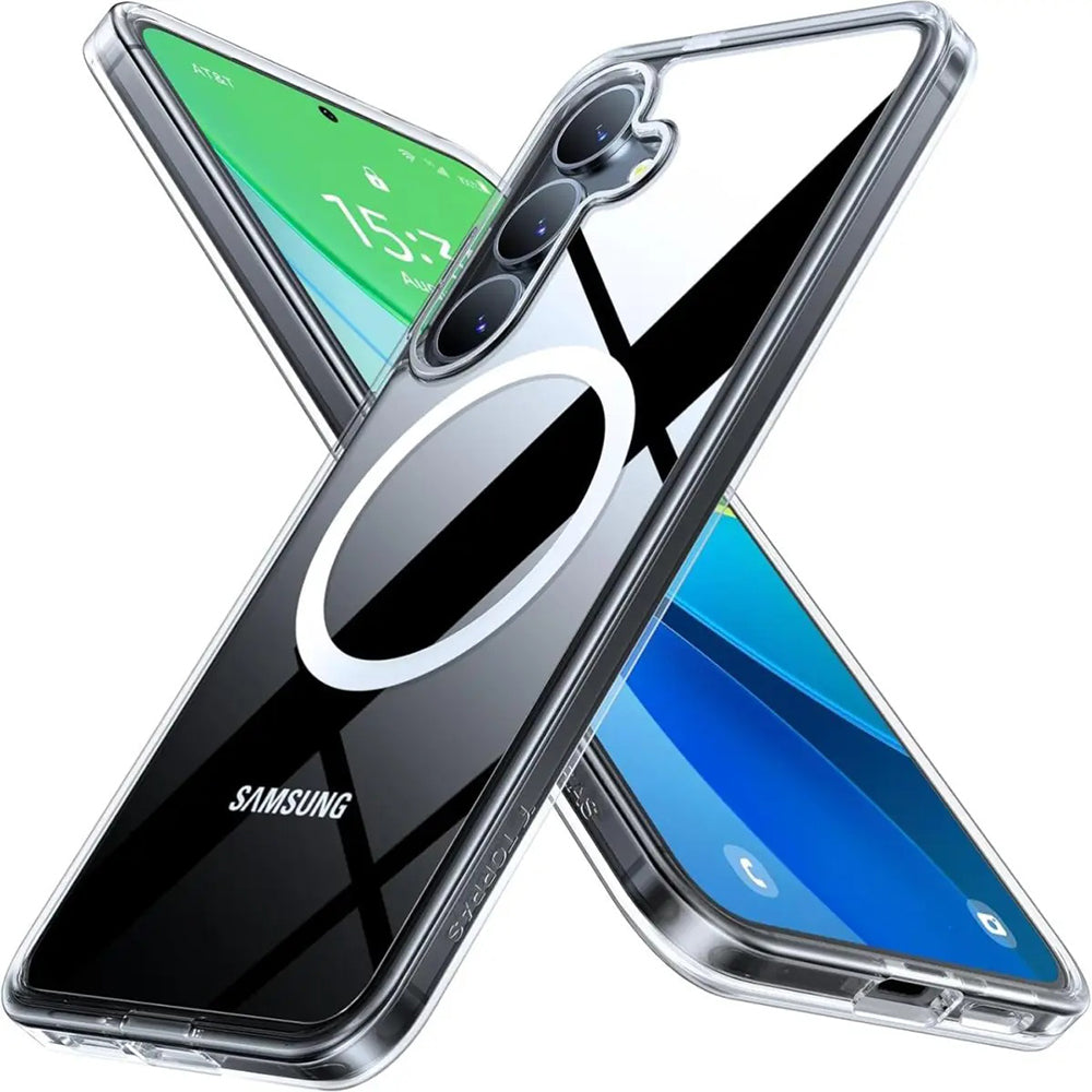 Pouzdro MagSafe pro Samsung Galaxy S25+ S936, Torras, Guardian, Průhledné