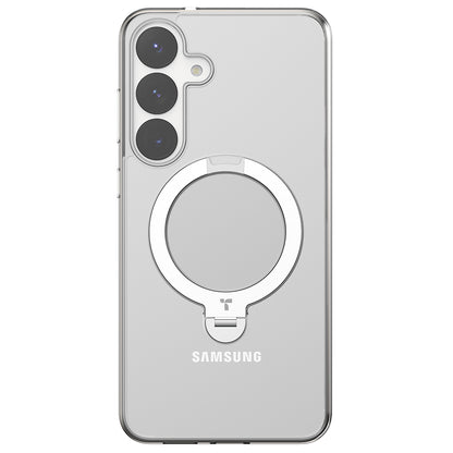 Pouzdro MagSafe pro Samsung Galaxy S25+ S936, Torras, Ostand Spin, Průhledné