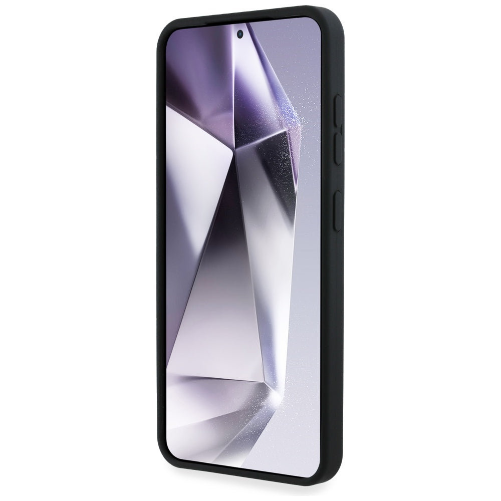 Pouzdro MagSafe pro Samsung Galaxy S25 S931, Karl Lagerfeld, Silicone Double Heads, Černá