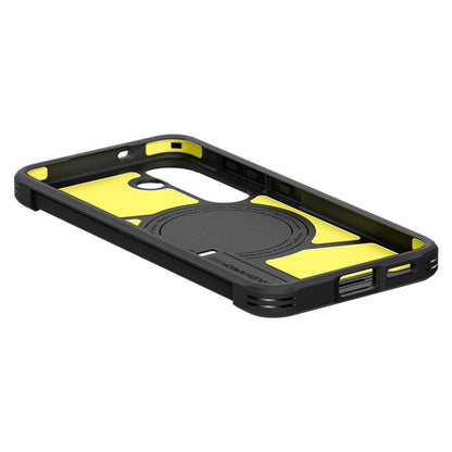 MagSafe pouzdro pro Samsung Galaxy S25 S931, Spigen, Tough Armor, černé ACS09008
