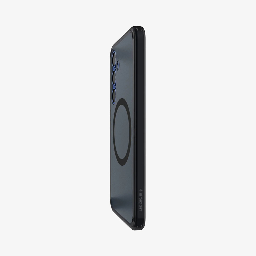 Pouzdro MagSafe pro Samsung Galaxy S25 S931, Spigen, Ultra Hybrid, Saténově černé ACS09005