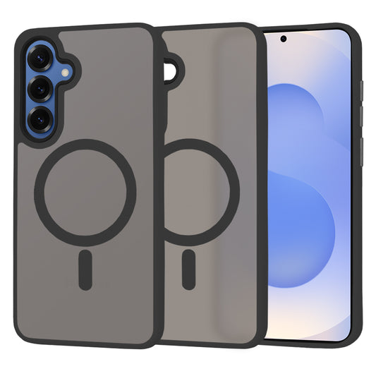 Pouzdro MagSafe pro Samsung Galaxy S25 S931, Techsuit, HaloFrost, Černá