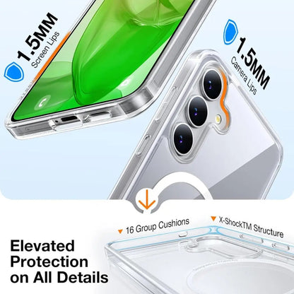 Pouzdro MagSafe pro Samsung Galaxy S25 S931, Torras, Guardian, Černá