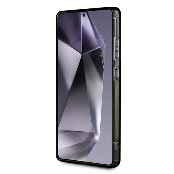 Pouzdro MagSafe pro Samsung Galaxy S25 Ultra S938, Karl Lagerfeld, IML Monogram Karl & Choupette's Heads, Černá