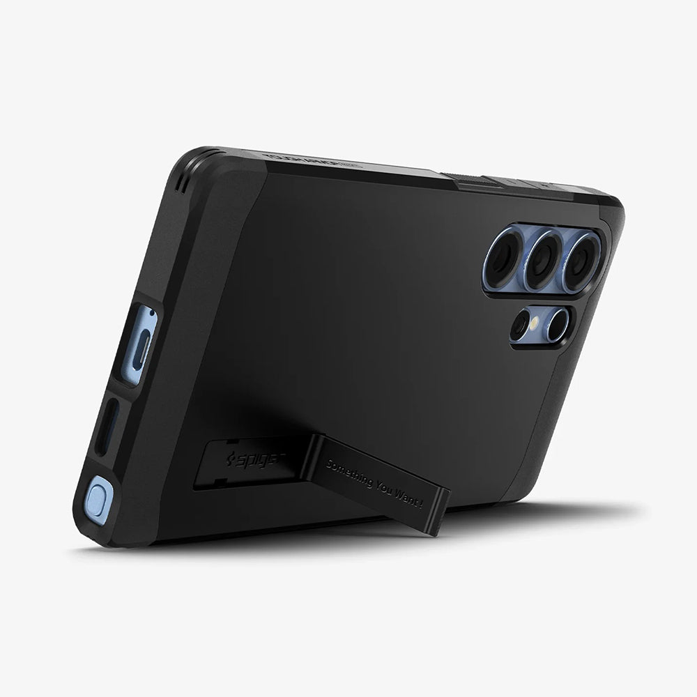 Pouzdro MagSafe pro Samsung Galaxy S25 Ultra S938, Spigen, Tough Armor, Černá